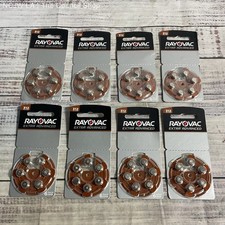 Lot of 32 Rayovac Extra Advanced Hearing Aid Batteries Size 312 Exp. 2024