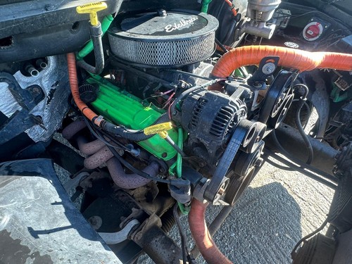 2002 DODGE RAM 5.9L MAGNUM MULTIPOINT INJECTION COMPLETE ENGINE WITH GEARBOX 2WD - Picture 3 of 4