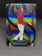 2025 Panini Select LIGHT BLUE Prizm Albert Pujols /199 Angels #101