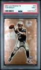 2001 UPPER DECK ROOKIE F/X #54 TOM BRADY PSA 9