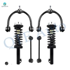 Set 6 Front Upper Control Arm-sway Bar-quick Strut For 2005 Jeep Grand Cherokee