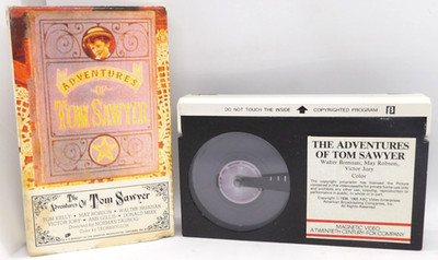 The Adventures of Tom Sawyer Betamax Beta Tested WOrking Not VHS