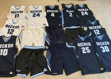 Becker Bulldogs Minnesota MN Girl’s Varsity High School 10 Jerseys 5 Shorts Lot
