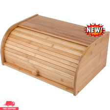 Panera de Bambú, Panera Grande de Madera Nat...