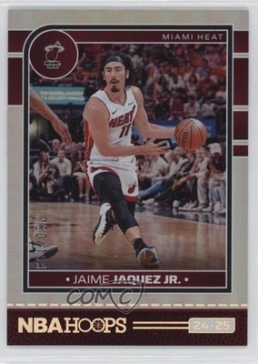 2024-25 Panini NBA Hoops Silver 160/199 Jaime Jaquez Jr #128 1p1x