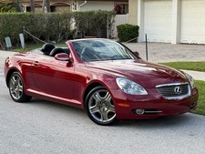 2006 Lexus SC SC430 CONVERTIBLE - MATADOR RED MICA OVER BLACK INTERIOR