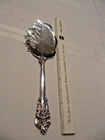 Grande Baroque Wallace 925 Silver Macaroni Server 164 G. Pierced Edge Not Scrap