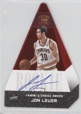 2012-13 Panini Preferred Panini's Choice Award Rookies 14/99 Jon Leuer Auto 0z9