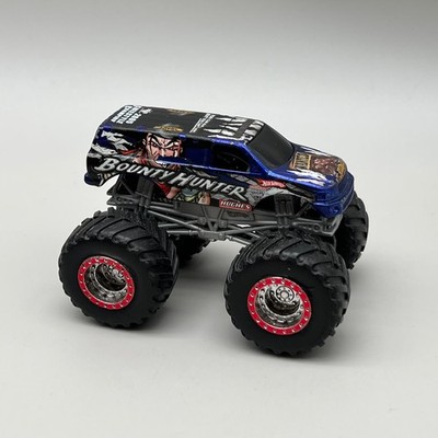 Hot Wheels Monster Jam Bounty Hunter Die-Cast Monster Truck 1:64 selten blau