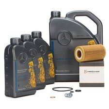 8L ORIGINAL Mercedes-Benz Motoröl 5W40 MB 229.5 + HIRSCHER Ölfilter 6111800009 8L ORIGINAL Mercedes-Benz Motoröl 5W40 MB 229.5 + HIRSCHER Ölfilter 6111800009