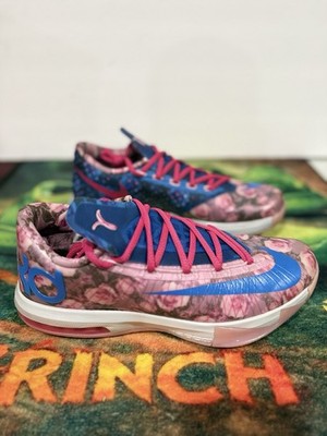 Nike KD 6 Supreme Aunt Pearl 618216 600 Size 9M