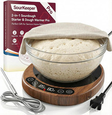 Sourkeeper, Larger 2-In-1 Sourdough Starter Warmer Pro - 2026 Upgrade Larger Hea