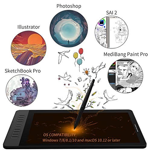 Gaomon Ips Liquid Crystal Pd1560 Pentabutyrate 15.6 Inches To 10 Shortcut - Picture 5 of 9