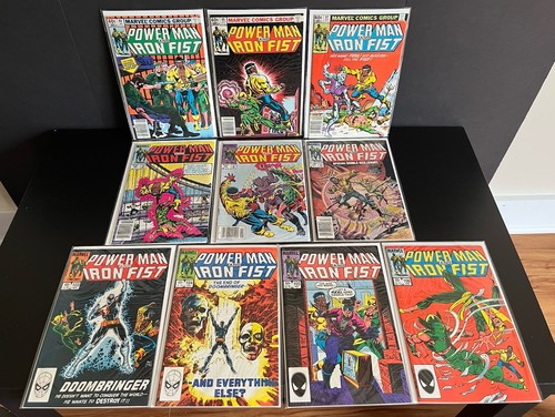 Power Man and Iron Fist  Lot (10) Issues - NM   Marvel Comics