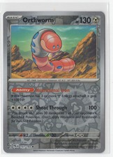 orthworm pokemon card value 2024 Pokemon Card Stellar Crown - Orthworm Ex Full Art #162/142