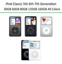 NEW SEALED Apple iPod Classic 5th 6th 7th 128GB 256GB 1TB SSD New Battery MODDED