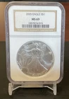 2005 1 oz American SILVER Eagle NGC MS69