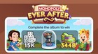 TUTTI GLI ADESIVI 1-2-3-4-5-6 ⭐ Monopoly go Ever After Album Stickers All Set