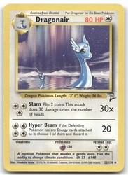 Dragonair 22/130 Base Set 2 Rare Pokemon Card