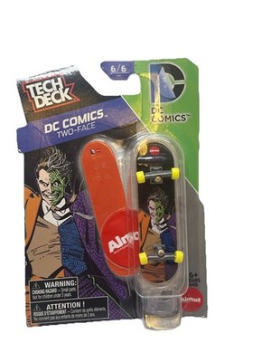 Tech Deck DC Comics Two-Face  & Almost Skateboards Collab New Hard To Find 2015