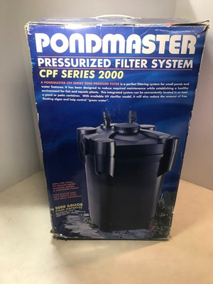 #ad #ad PondMaster Pressurized Filter System CPF 2000 $109.99