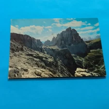 CRESTA ZSIGMONDI - TOP TWELVE " CRODA DEI TONES" COLOR POSTCARD TRAVELLED