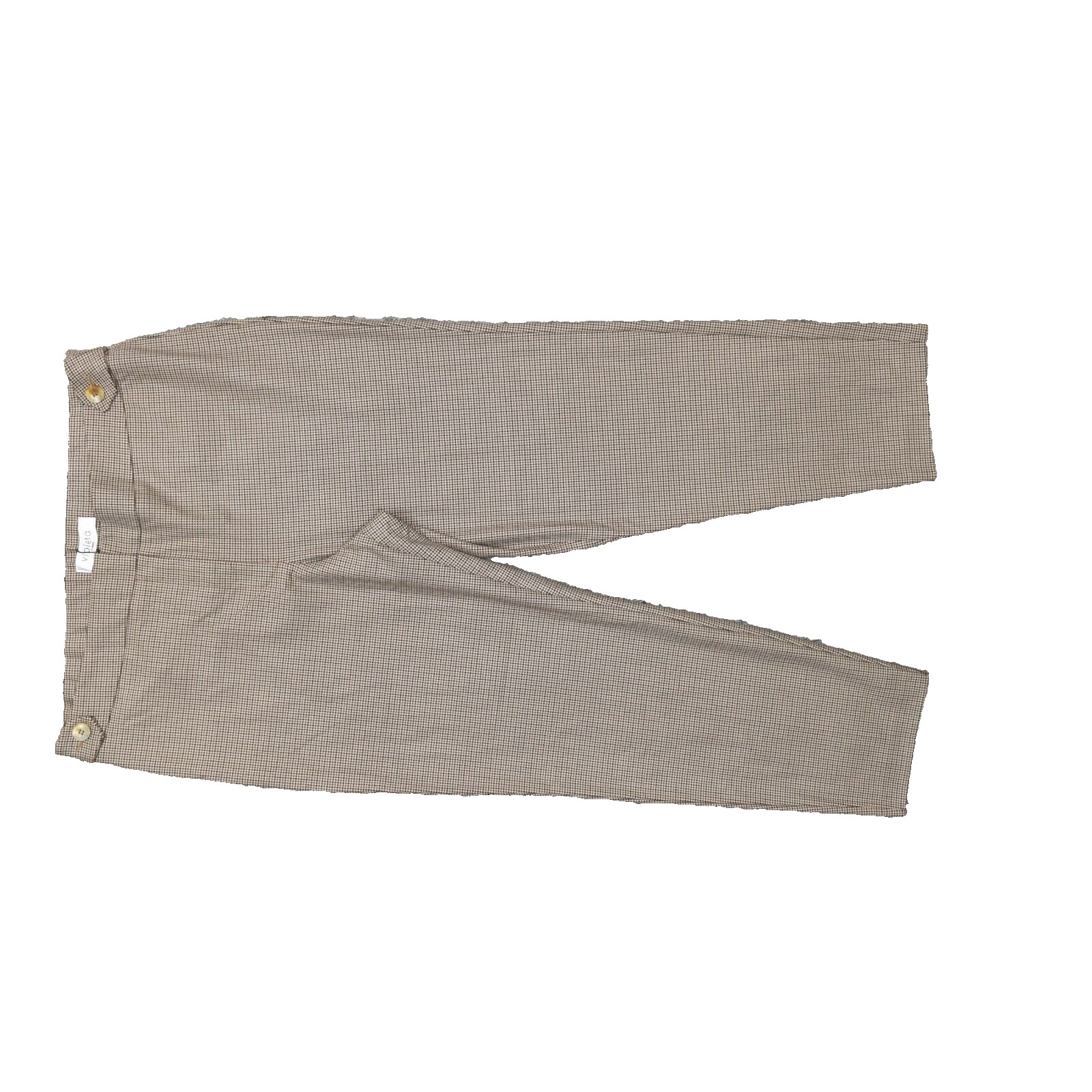 NEW Mango Women's Plus Size 18 Dress Pants Skinny Pants Brown Polyester Zip Ge