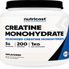 Nutricost Creatine Monohydrate Micronized Pow...