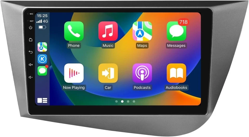 Ossuret Autoradio Seat Leon MK2 2005–2012 · 9" Android 13 CarPlay · GPS · 2+32GB - Bild 2 von 4