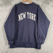 John Galt New York Crewneck Sweatshirt Womens Large? Blue Brandy Melville John Galt New York Crewneck Sweatshirt Womens Large? Blue Brandy Melville