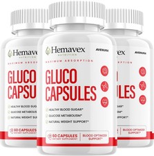 (3 Pack) Hemavex Capsules – Hema Vex Pills Natural Blend Advanced Formula