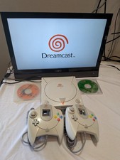 SEGA Dreamcast Console Bundle + Cables + Cont...