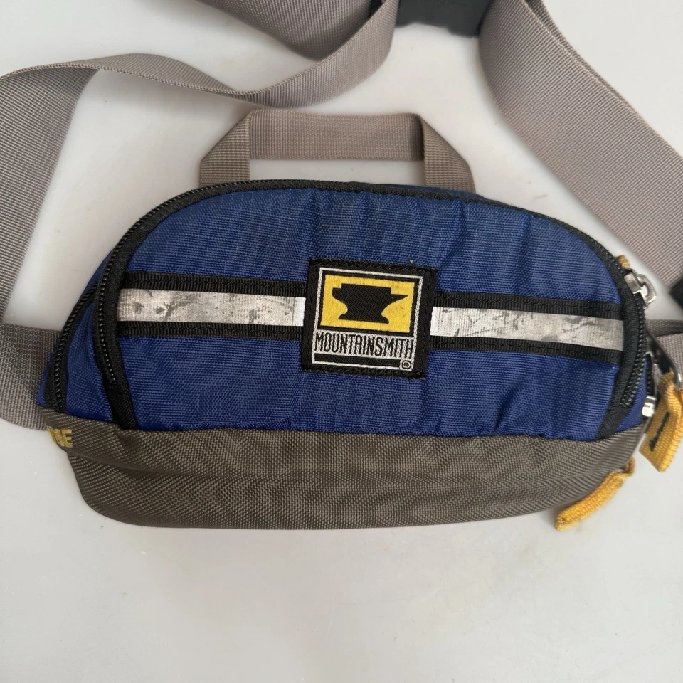 Mountainsmith Vibe Blue Fanny Pack Adjustable Hiking Waist Bag EUC - Image 2 of 4