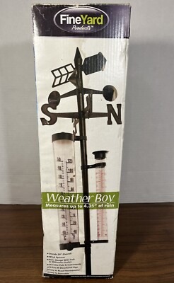 Garden Weather Station, Weather Station Rain, Wind and Rain Weather Station