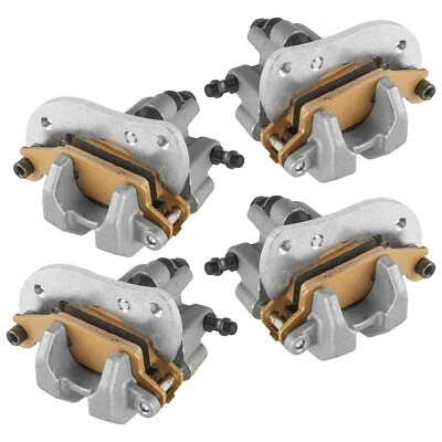 Front and Rear Left Right Brake Caliper for Yamaha Grizzly 700 YFM700 2007-2026 - Image 1 of 4