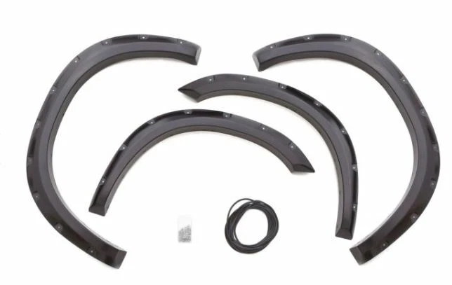 Комплект расширителей крыла Elite Series черные заклепки подходят для Dodge Ram 2500 3500 2010-2018 годов выпуска - Изображение 2 из 4