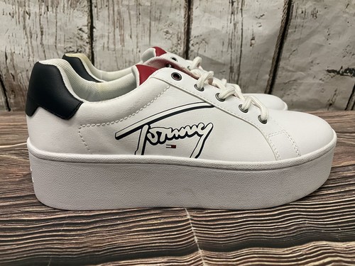 tommy platform sneakers