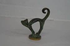 Rare Cat Brass Bronze Germany Karl HAGENAUER Walter Bosse Richard Rohac