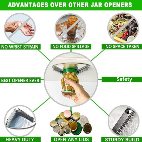 Stainless Steel Stainless Steel Jar Openers Food Can Opener Food Can Tin - Picture 11 of 11