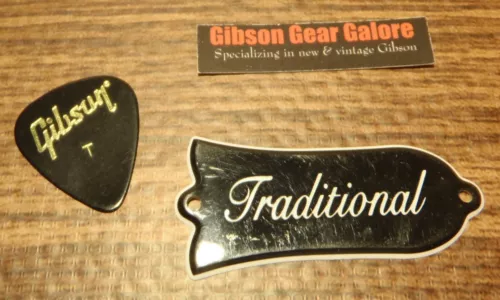 Gibson Les Paul Truss Rod Cover Traditional Relic Guitar Parts Custom SG Studio