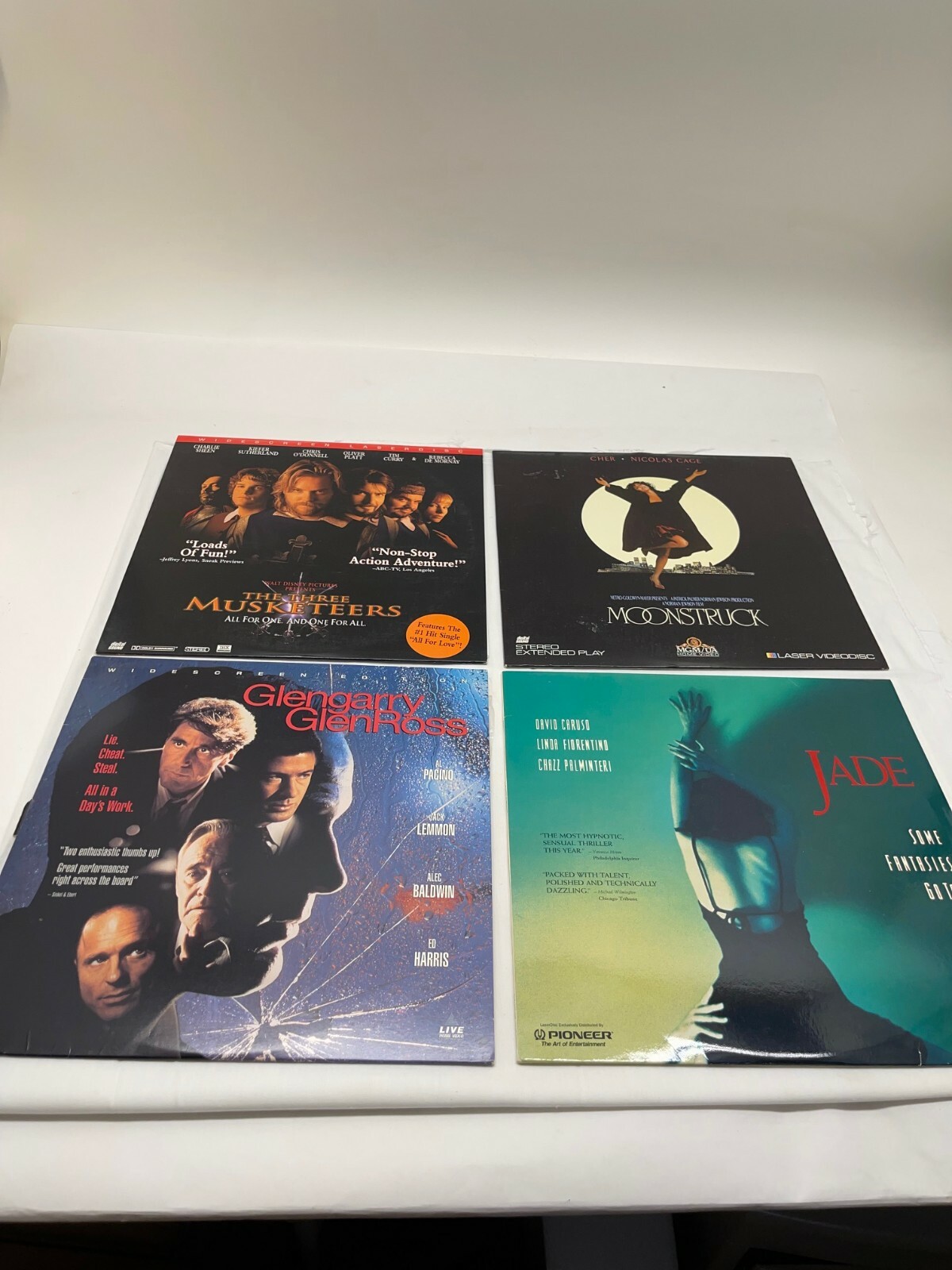 BUILD YOUR OWN LASERDISC LIBRARY...PICK ANY 3 LaserDiscs FOR 12 eBay