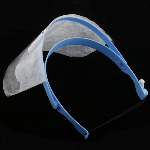 Full Face Eyes Dental Shield Frame + 10pcs Detachable Protective Visors