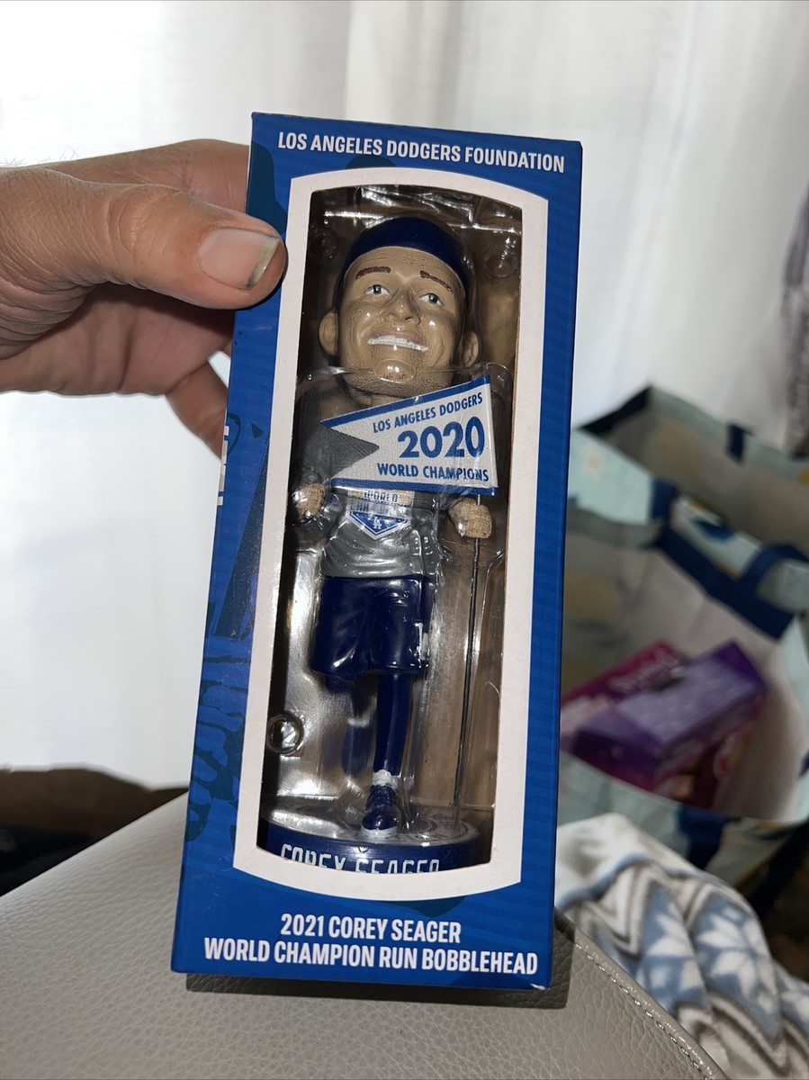 Corey Seager Dodgers 2021 5K Run Limited Edition Bobblehead SGA