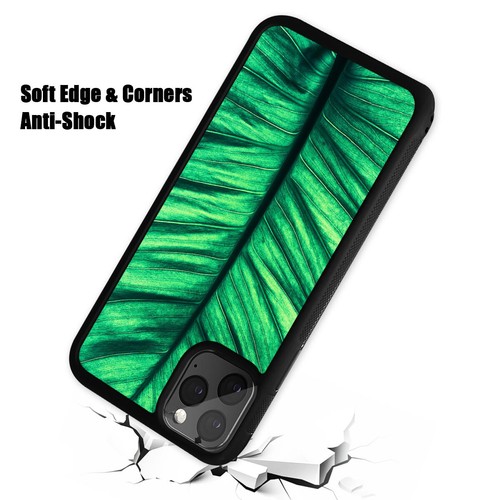 ( For iPhone 12 ) Back Case Cover AJ13185 Leaf - Picture 5 of 6