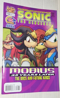 Sonic the Hedgehog 166 NM Mobius King Shadow Knuckles Movie 2