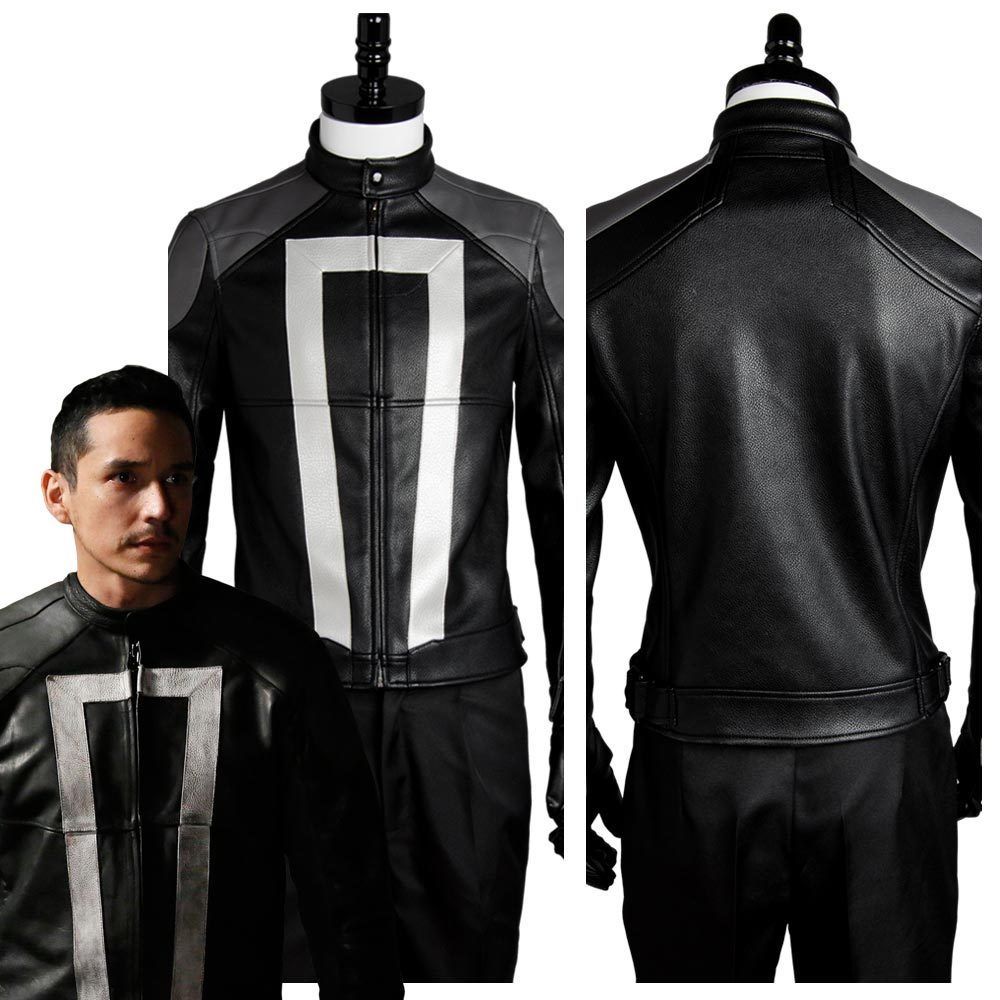 Ghost Rider Leather Jacket Agents Of Shield Season Robbie Reyes