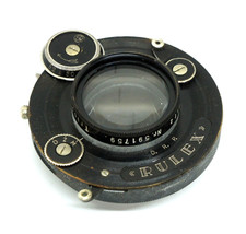 VERY RARE Meyer Trioplan 10.5 cm F3.5 IN A RARE RULEX SHUTTER