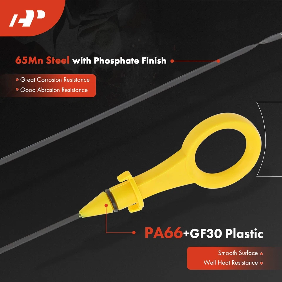 Varilla de medición de aceite de motor A-Premium para Audi A3 A4 A5 A6 Q3 TT Quattro Q5 VW Beetle Foto 3 de 4