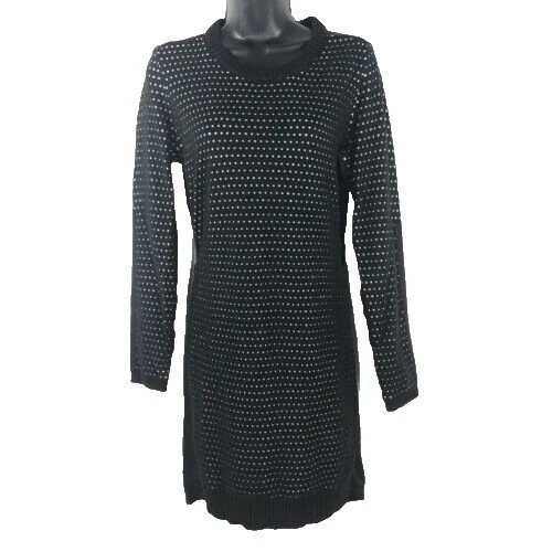 Polka Dot vestidos de suéter de algodón