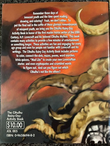 ✰ The CTHULU ✰AND✰ Dungeons & Dragons ✰ Rainy-Day Activity/Coloring Books D&D - Picture 3 of 10